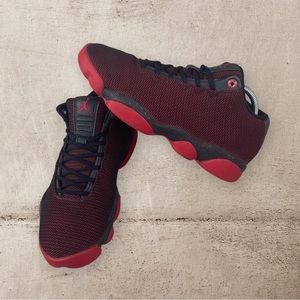 Jordan Horizon Low Black Red Bred Size 9.5 845098 001 Shoes Retro Sneakers